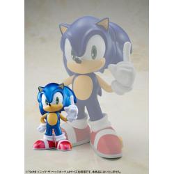 Sonic The Hedgehog Figura vinilo Sofbi Sonic Metallic Ver. 15 cm Bellfine