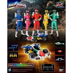 Power Rangers Turbo Pack de 5 Figuras FigZero 1/6 Turbo Power Rangers 30 cm ThreeZero