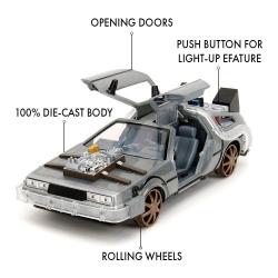 Regreso al Futuro 3 Vehículo 1/24 Time Machine Model 4 Jada Toys 