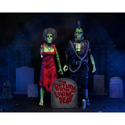 El regreso de los muertos vivientes Pack de 2 Figuras Clothed Trash & Suicide 20 cm NECA