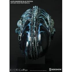 Aliens Réplica 1/1 Cabeza Alien Warrior Blue Edition 45 cm