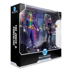 DC Multiverse Figuras Paquete de 2 The Joker & Punchline 18 cm McFarlane Toys