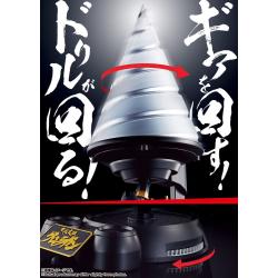 Tengen Toppa Gurren Lagann Figura Diecast Soul of Chogokin GX-107 Gurren Lagann & Giga Drill Set 18 cm   Bandai Tamashii Nations