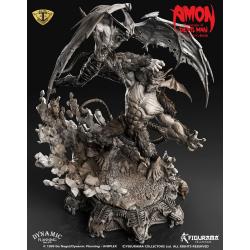 Amon The Apocalypse of Devilman Elite Exclusive Statue 1/4 Devilman vs Amon by Caleb Nefzen 76 cm