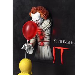 FIGURA POSTER 3D PENNYWISE & GEORGIE IT ( 2017 ) SDTOYS