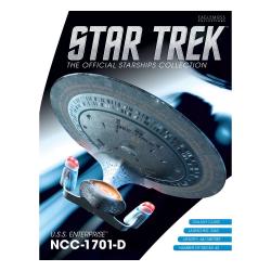 Star Trek TNG U.S.S. Enterprise Nave espacial Model NCC-1701-D Eaglemoss Publications Ltd.