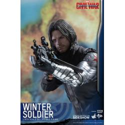 Captain America Civil War Figura Movie Masterpiece 1/6 Winter Soldier 31 cm