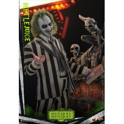 Beetlejuice Beetlejuice Movie Masterpiece Figura 1/6 Beetlejuice 30 cm HOT TOYS