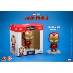 Iron Man 3 Minifigura Cosbi Iron Man Mark 3 8 cm Hot Toys 