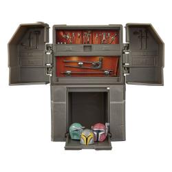 Star Wars The Mandalorian Vintage Collection The Armorer\'s Forge con The Armorer (Lakeside Covert World) HASBRO