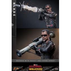 BLADE Deadpool & LOBEZNO MOVIE Masterpiece 1/6 Blade 30 cm HOT TOYS