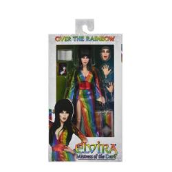 Elvira, Mistress of the Dark Figura Clothed Over the Rainbow Elvira 20 cm NECA