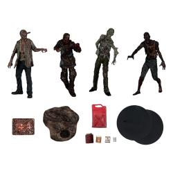 The Walking Dead Pack de 4 Figuras Walkers 13 cm McFarlane Toys