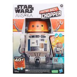 Star Wars: Ahsoka Figura Electrónica Animatronic Chatter Back Chopper 19 cm HASBRO