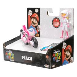 Super Mario Bros. La película Figura Peach with Racer 13 cm JAKKS PACIFIC