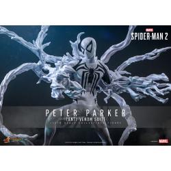 SpiderMan 2 Figura Video Game Masterpiece 1/6 Peter Parker (Anti-Venom Suit) 30 cm HOT TOYS