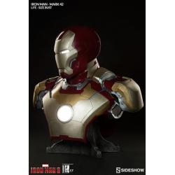 Iron Man 3: Mark 42 1:1 Marvel Life Size Bust