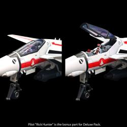 Robotech Pack de 3 Figuras Diecast Veritech VF-1J Deluxe