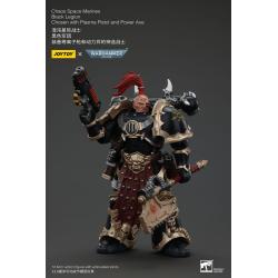 Warhammer 40k Figura Chaos Space Marines Black Legion Chosen with Plasma Pistol and Power Axe 20 cm  Joy Toy (CN)