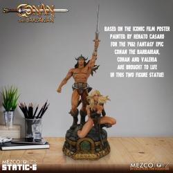 Conan Estatua 1/6 PVC Static-6 Conan the Barbarian (1982) 63 cm MEZCO TOYS