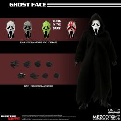 Scream Figura 1/12 Ghost Face 16 cm MEZCO TOYS