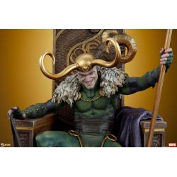 Marvel Estatua Premium Format Loki 59 cm  Los Vengadores Sideshow Collectibles