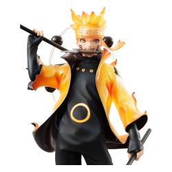 Naruto Shippuden Serie G.E.M. Estatua PVC Naruto Uzumaki Six Paths Sage Mode 15th Anniversary Ver. 22 cm MEGAHOUSE