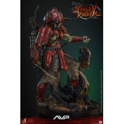 Alien vs. Predator Figura Artist Collection 1/6 Akaoni Samurai Predator 35 cm Hot Toys