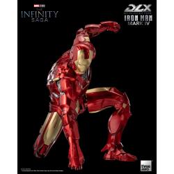 Infinity Saga Figura 1/12 DLX Iron Man Mark 4 17 cm ThreeZero