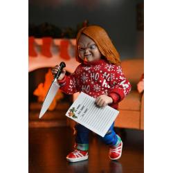 Chucky el muñeco diabólico Figura Ultimate Chucky (Holiday Edition) 18 cm NECA