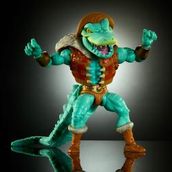 MASTERS DEL UNIVERSO & TORTUGAS NINJA DE Grayskull Figura Deluxe Leatherhead 14 cm  Mattel 