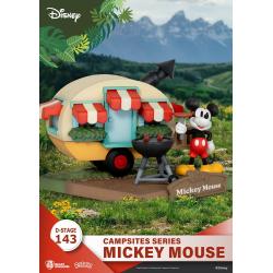 Disney Diorama PVC D-Stage Campsite Series Mickey Mouse 10 cm Beast Kingdom Toys 