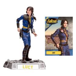 Fallout Figura Movie Maniacs Lucy & Maximus & The Ghoul (GITD) (Gold Label) 15 cm McFarlane Toys 