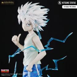  Hunter × Hunter Estatua PVC Akihabara Legend Figure 1/8 Kirua (God Speed Mode) 21 cm Kitsune Statue