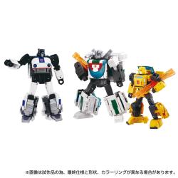 Transformers Dramatic Capture Series Pack de 3 Figuras Cybertron Chase Takara Tomy