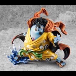 One Piece Estatua PVC Portrait Of Pirates SA-MAXIMUM Knight of the Sea Jinbe Limited Reprint 25 cm Megahouse 