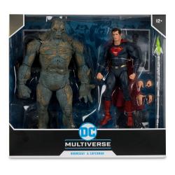 Batman v Superman: El amanecer de la justicia DC Multiverse Pack de 2 Figuras Mega Doomsday & Superman McFarlane Toys