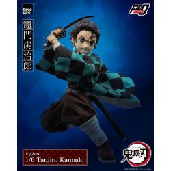 Demon Slayer: Kimetsu no Yaiba Figura FigZero 1/6 Tanjiro Kamado 27 cm ThreeZero 