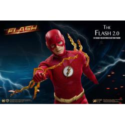 The Flash Figura Real Master Series 1/8 The Flash 2.0 Deluxe Version 23 cm