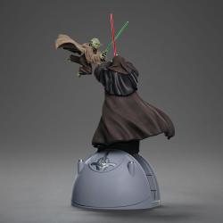 Star Wars Estatua 1/10 Deluxe Art Scale Yoda vs Emperor Palpatine (CCXP Exclusive 2024) 31 cm  Iron Studios