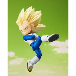 Dragon Ball Figura S.H.Figuarts Super Saiyan 3 Vegeta (mini) Daima 8 cm Bandai Tamashii Nations