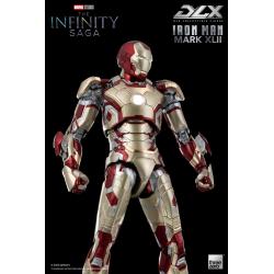 Infinity Saga Figura 1/12 DLX Iron Man Mark 42 17 cm ThreeZero 