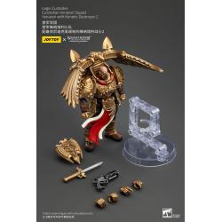 Warhammer The Horus Heresy Figura 1/18 Legio Custodes Custodian Venatari Squad Venatari with Kenetic Destroyer 2 13 cm   Joy Toy (CN) 