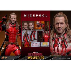 Deadpool & Wolverine Movie Masterpiece Figura 1/6 Nicepool 30 cm HOT TOYS