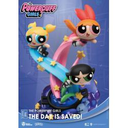 The Powerpuff Girls D-Stage PVC Diorama The Day Is Saved New Version 15 cm