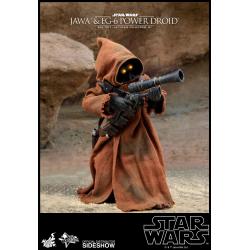 Jawa & EG-6 Power Droid Sixth Scale Figure Set by Hot Toys Star Wars Episode IV: A New Hope - Movie Masterpiece Series