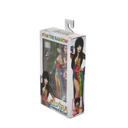 Elvira, Mistress of the Dark Figura Clothed Over the Rainbow Elvira 20 cm NECA