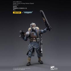 Warhammer 40k Figura 1/18 Death Korps of Krieg Veteran Squad Sergeant 10 cm Joy Toy (CN)