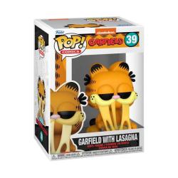 Garfield Figura POP! Comics Vinyl Garfield w/Lasagna Pan 9 cm FUNKO