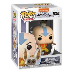 Avatar: la leyenda de Aang Figura POP! Animation Vinyl Aang w/ Momo 9 cm FUNKO